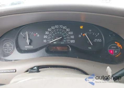 2001 Buick Century Limited z USA, uszkodzony, nr VIN 2G4WY55J111102541